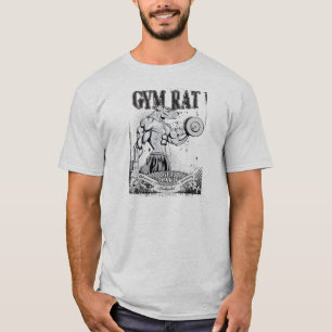 T-shirt Rato do Gym (homem)