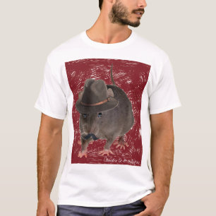 T-shirt Rato do inspector
