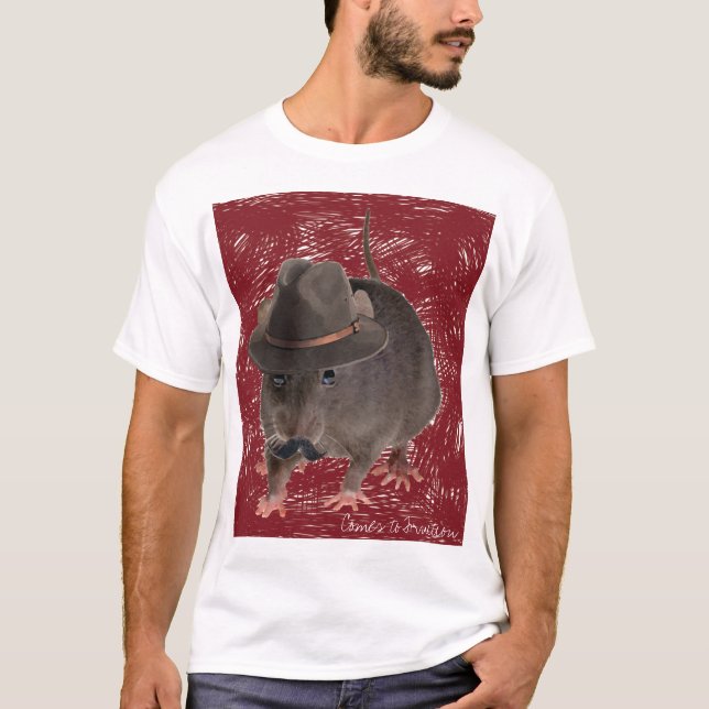 T-shirt Rato do inspector (Frente)
