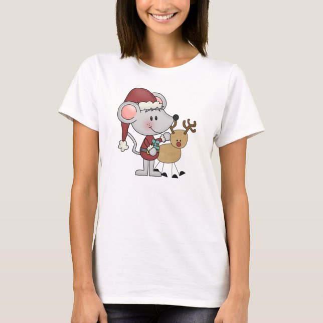 T-shirt Rato do Natal e (Frente)