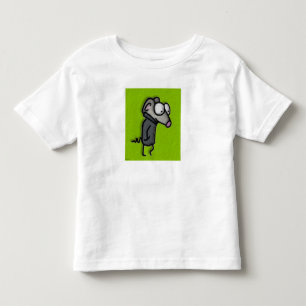 T-shirt Rato em uma trincheira