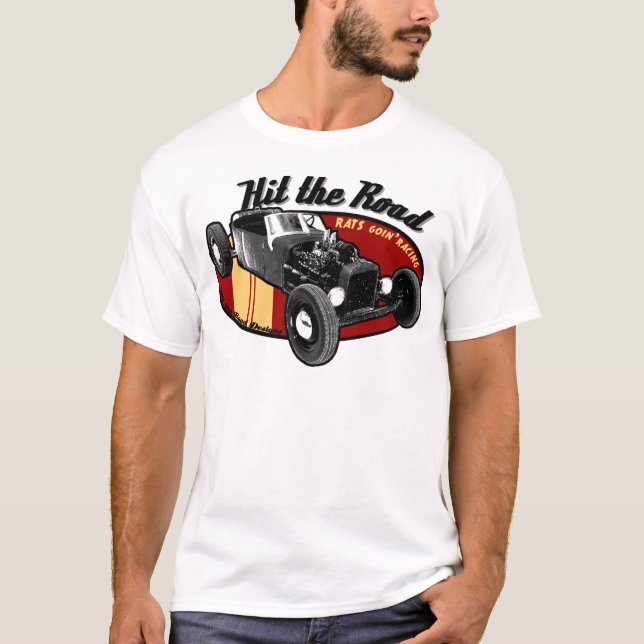 T-shirt Ratos vão correndo (Frente)