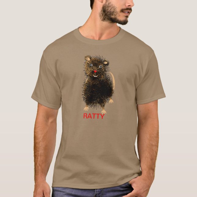 T-shirt Raty, O Rato Custa Bravo (Frente)