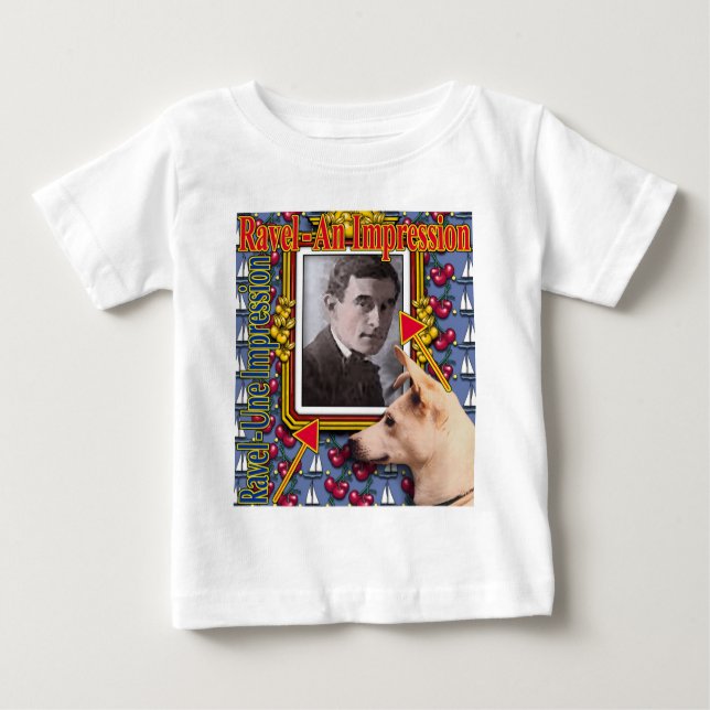 T-shirt Ravel - Uma Impressão (Frente)