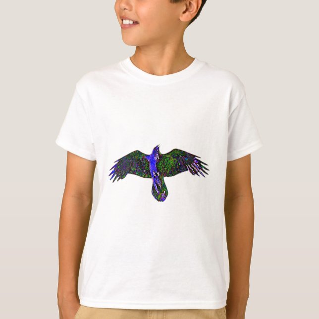 T-shirt Raven Paint (Frente)