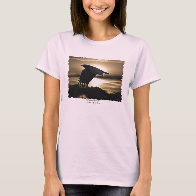T-shirt "RAVEN'S LIGHT" (Frente)