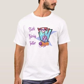 T-shirt Raving austero do Knitter