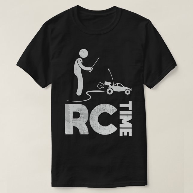 T-Shirt RC Racing RC Car Time (Frente do Design)