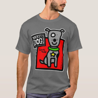 T-shirt RDR - Parr de Todd (cão cinzento)