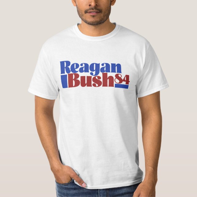 T-shirt Reagan Bush 84". (Frente)