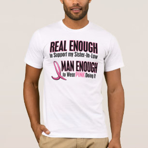 T-shirt reais bastante do CANCRO DA MAMA (cunhada)