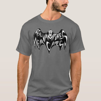 T-shirt real de Dracula dos cabos do desgaste dos