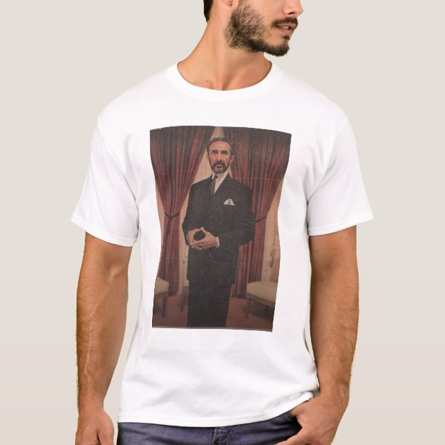 T-shirt real de Haile Selassie (Frente)