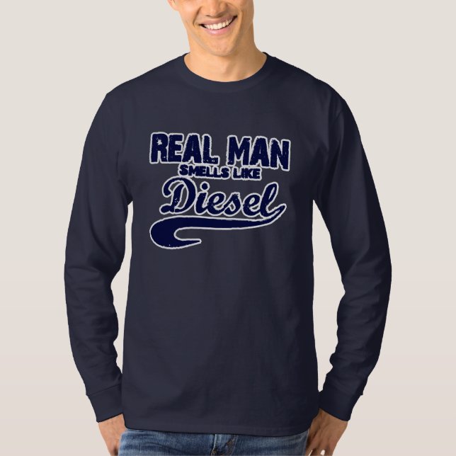 T-shirt real do homem (Frente)