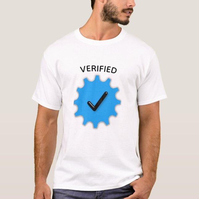 T-Shirt real verificado (Frente)