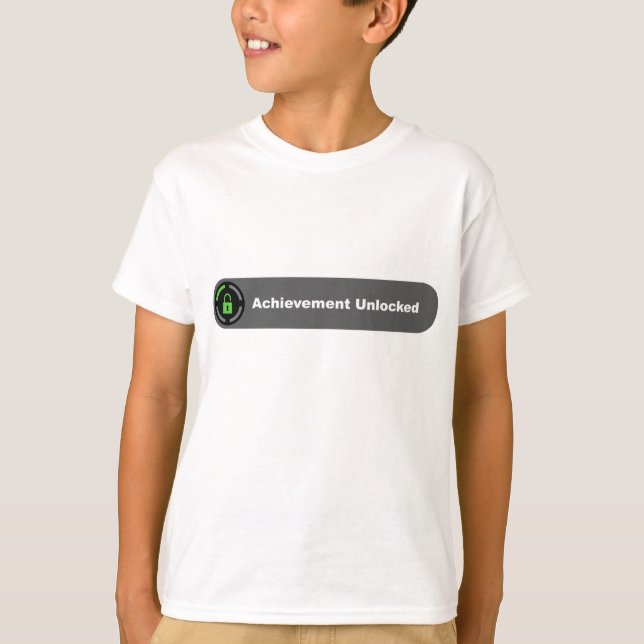 T-shirt Realização destravada (Frente)