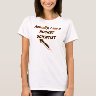 T-shirt Realmente eu sou um cientista de Rocket