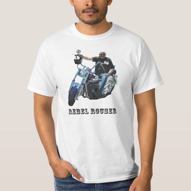 T-shirt rebelde de Rouser (Frente)