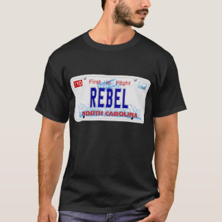 T-shirt Rebelde - placa do NC