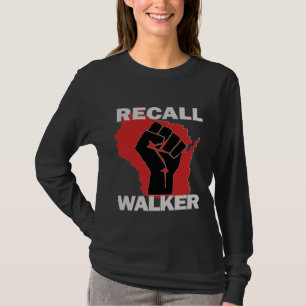 T-shirt Recall de Walker em Wisconsin