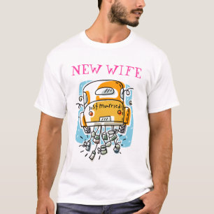 T-shirt Recem casados (2A), ESPOSA NOVA