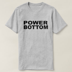 T-shirt Receptor inferior do coletor do beliche do poder