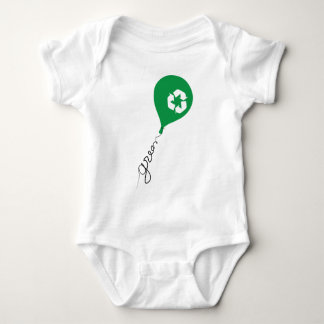 T-shirt Reciclar verde
