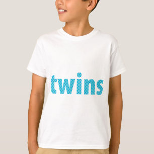 T-shirt RECOLHA DE GÊMEOS - rapazes {aqua}