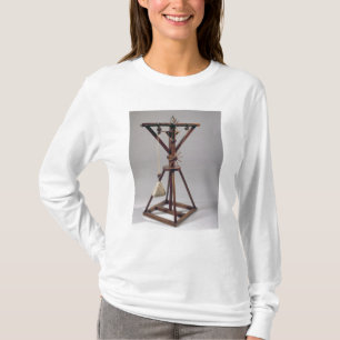T-shirt Reconstrução do design de da Vinci