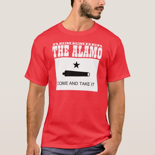 T-shirt Recorde o Alamo (Frente)
