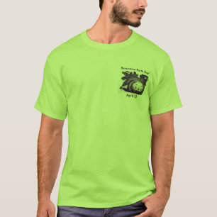 T-shirt Recorde o Dia da Terra! , O 22 de abril