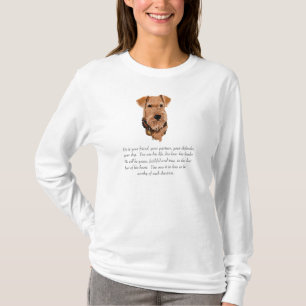 T-shirt Recuerdo de Airedale, Welsh, Lakeland Terrier