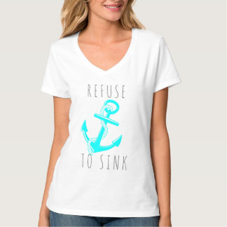 T-shirt Recusa a afundar-se