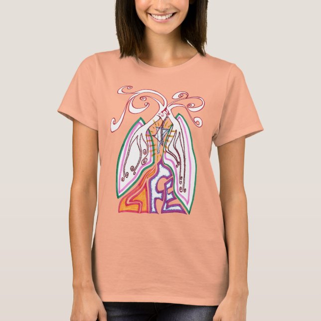 T-shirt Recylce Life - Mulheres (Frente)