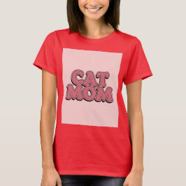 T-Shirt Red Cat