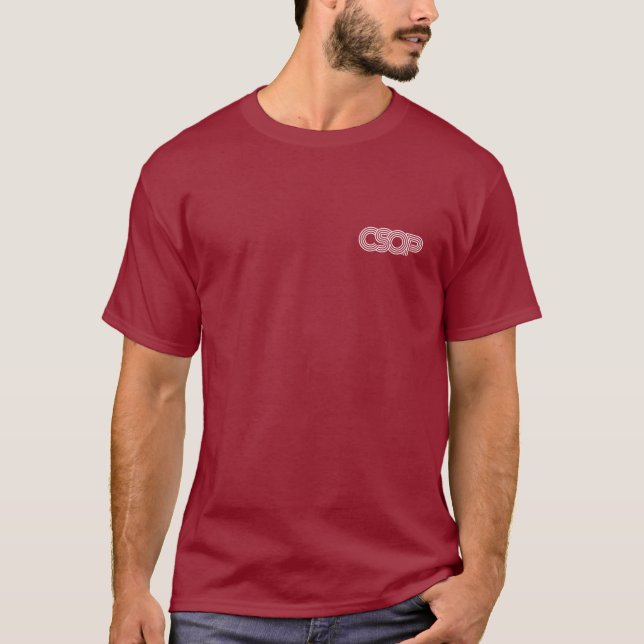T-Shirt Red CSOP 2025 (Frente)