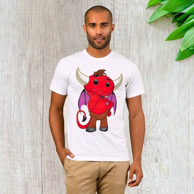 T-Shirt Red Devil Bat (Criador carregado)