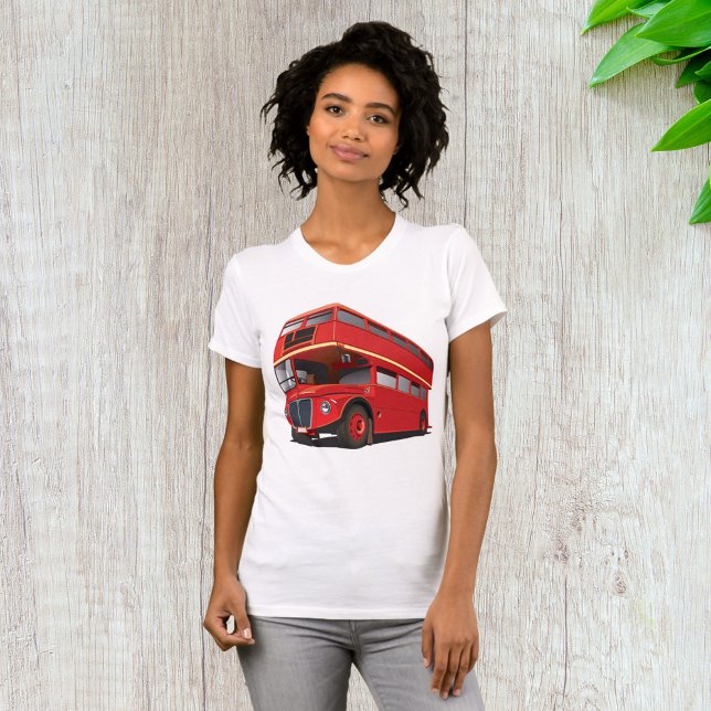 T-Shirt Red Double Decker Bus (Criador carregado)