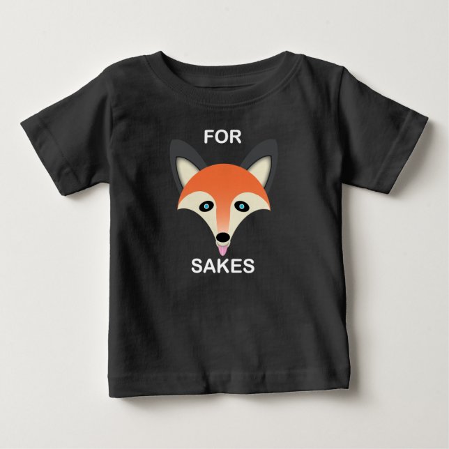 T-shirt Red Fox - Baby Fine Jersey T Shirt (Frente)