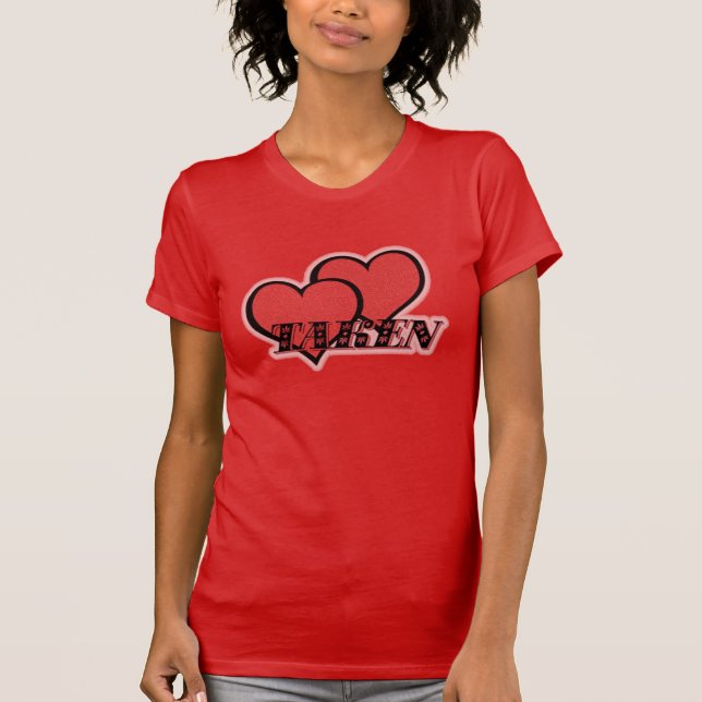 T-Shirt Red Hearts (Frente)