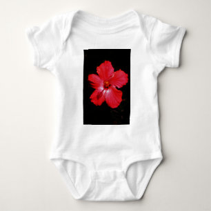 T-shirt Red Hibiscus