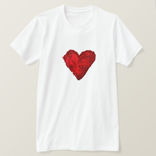T-Shirt Red Paint (Frente do Design)