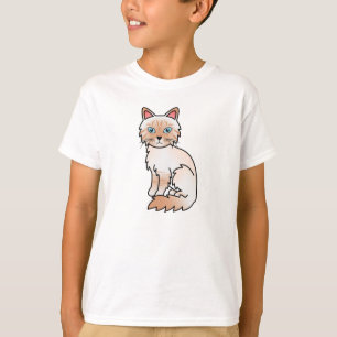 T-shirt Red Point Tabby Birman / Ragdoll Cat