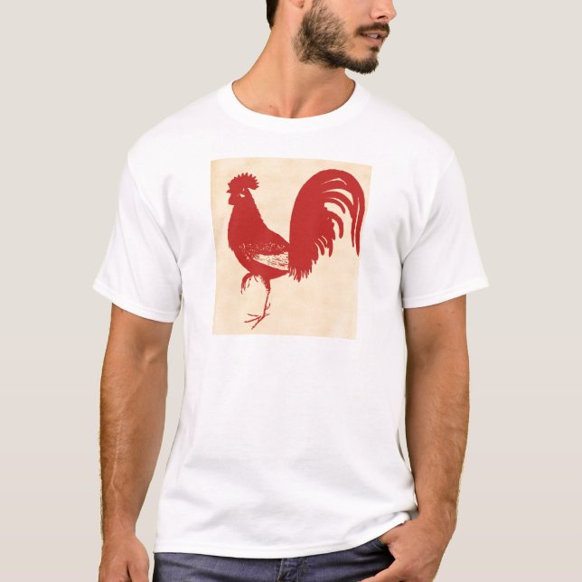 T-shirt Red Rooster (Frente)