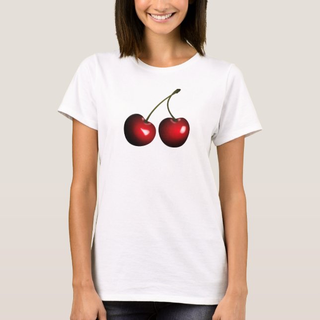 T-Shirt Red Sweet Cherries (Frente)