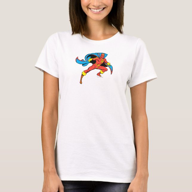 T-shirt Red Tornado Cape Pose (Frente)
