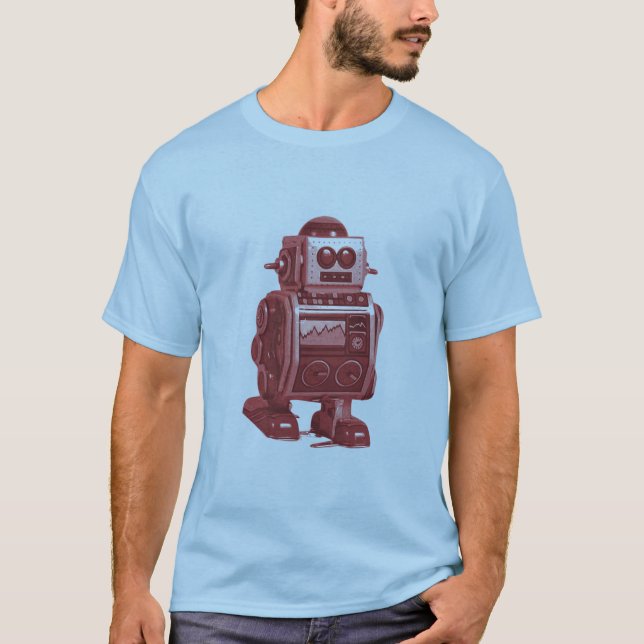 T-shirt Red Toy Robot Tee - Original! (Frente)