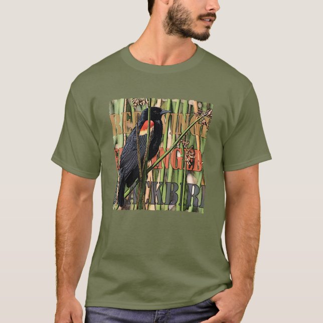 T-shirt Red Winged Blackbird (Frente)