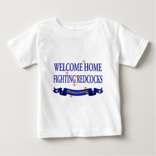 T-shirt Redcocks de combate Home bem-vindo