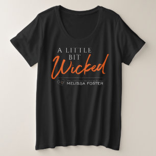 T-shirt redonda de pescoço um pouco pervertida até